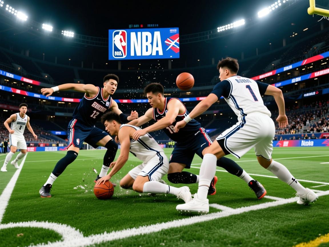 足球场上的冲撞与碰撞让人心潮澎湃 第1张