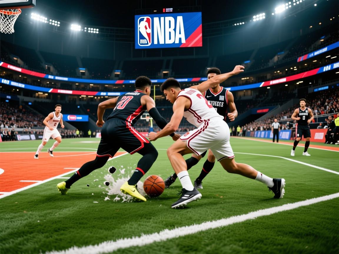 足球场上的冲撞与碰撞让人心潮澎湃 第4张