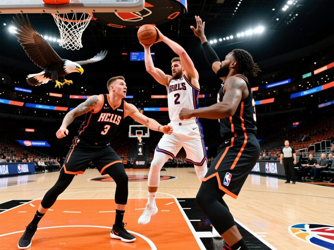 尼克斯击败老鹰,马库斯-莫里斯砍下25分 第2张